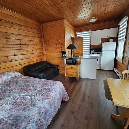 Motel Et Chalets Bo-Fleuve Evangeline Saint-Siméon Eksteriør billede