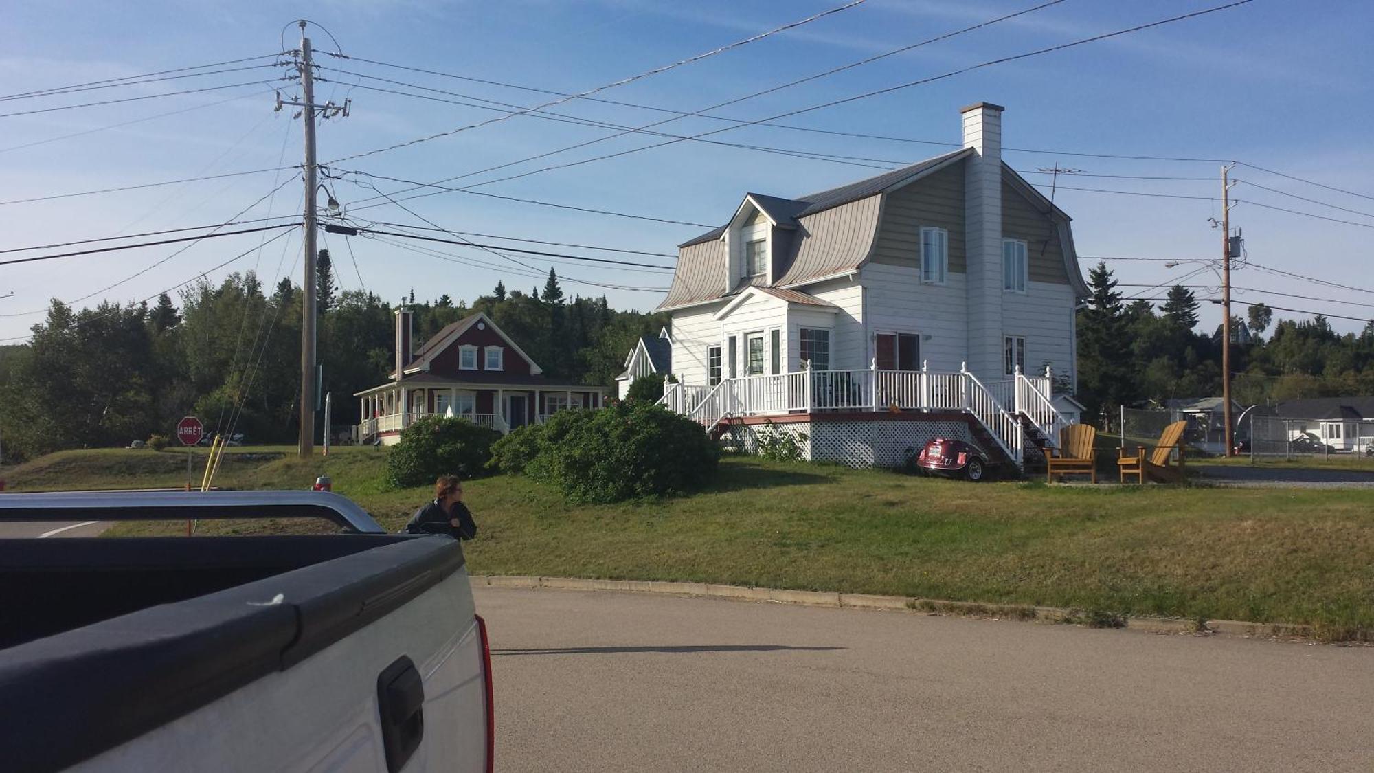Motel Et Chalets Bo-Fleuve Evangeline Saint-Siméon Værelse billede